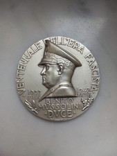 Medaglia argento Mussolini