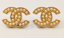 Set 2 bottoni 21mm Chanel CC