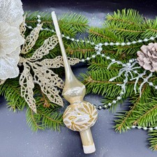 Topper per albero in vetro