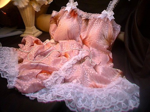 Sissy pezzi rosa chiffon - sissy, 2
