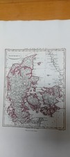 CARTA GEOGRAFICA ANTICA DEL