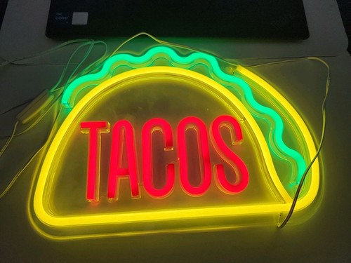 Tacos insegne neon per - insegne,