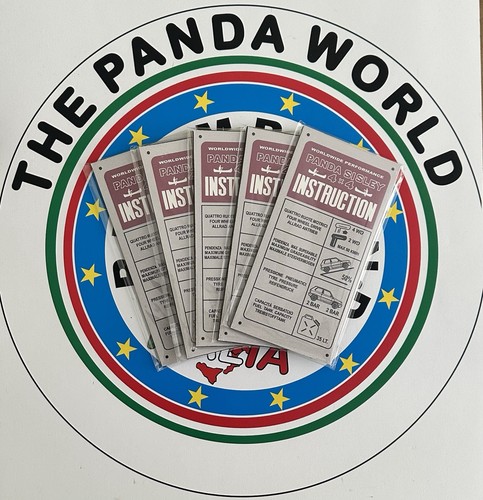 Fiat panda4x4 sisley - panda4x4, targhetta