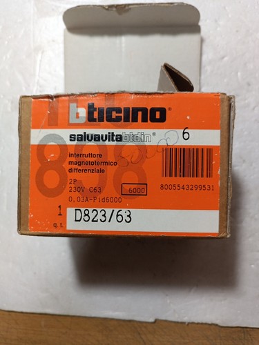Bticino salvavita interruttore - bticino,