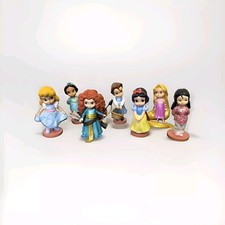 Lotto 7 Mini Figure Principesse Disney Bambine Cake Topper (Disney)