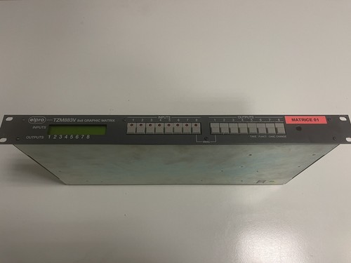 Elpro matrice video 8x8 tzm88v - matrice,