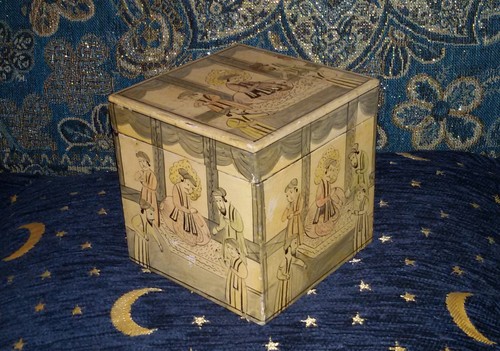 Antica scatola indiana - antica,