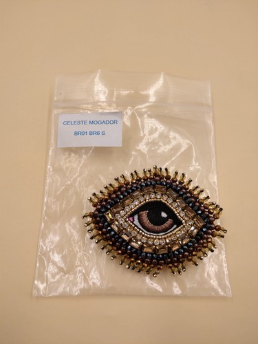 Broche celeste mogador œil - mogador, l'œil