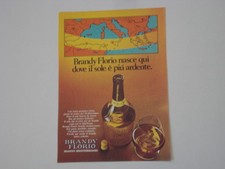 advertising Pubblicità 1969 BRANDY FLORIO