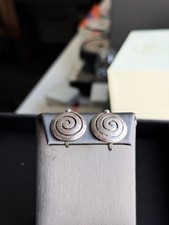 Orecchini spirale vintage - a,