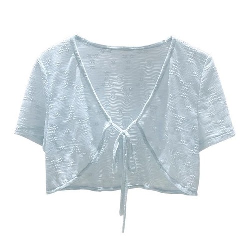 Bolero donna pizzo floreale - bolero, in