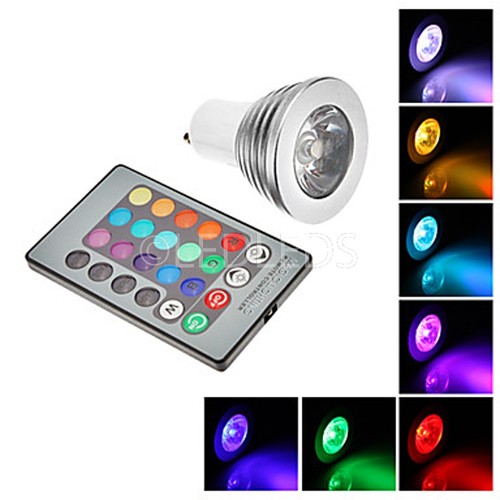 Faro rgb lampada - faretto, gu10