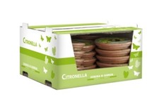 Fiaccole in coccio da giardino alla Citronella Repellenti 24 pezzi - Ø 15,5 cm