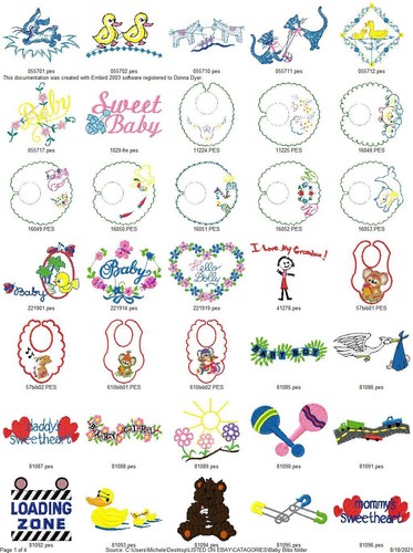 230 baby bib - 230, designs