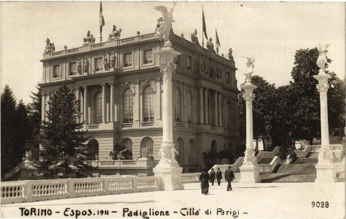 Cartolina cpa torino città - torino, di