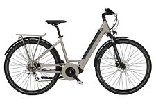 BICICLETTA ALPINA TREKKING ELETTRIC E BIKE ANTHEA DONNA 28" DISCO ANTERIO GRIGIO
