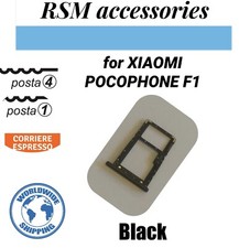 SIM card tray Xiaomi Pocophone F1 carrello scheda tiroir tarjeta vassoio Carte