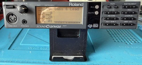Roland sound canvas midi - canvas, sc-55