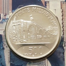 500 LIRE 1991 PONTE MILVIO