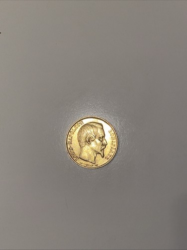 Moneta oro franchi 1852 - oro,