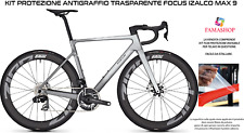 KIT PELLICOLA PROTEZIONE TRASPARENTE PER TELAIO BICI CORSA FOCUS IZALCO MAX 9