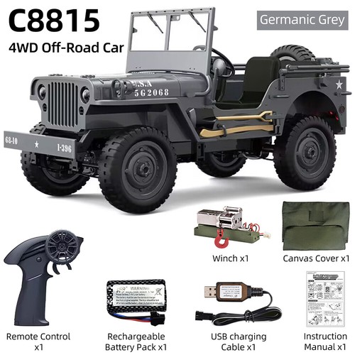Jjrc c8815 militare 4g - c8815, rc