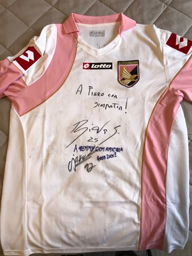 Maglia palermo autografata - palermo,