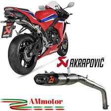 Akrapovic Honda Cbr 600 RR 2024 Terminale Di Scarico Moto In Titanio Omologato