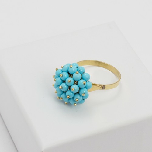 18kt yellow gold - gold, ring