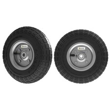 Outsunny set ruote carrello - outsunny, 2