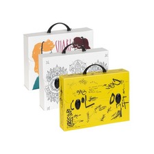 Valigetta polionda Smart - 27 x 37,5 cm - dorso 8 cm - fantasie assortite - Favo