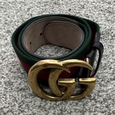 Gucci GG Fibbia Righe Verde