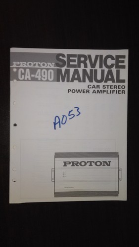 Proton 490 manuale di - ca-490,