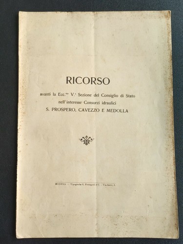 Libretto ricorso bonifica