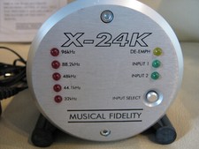 Convertitore digitale/analogico di Musical Fidelity X-24K - DAC multistandard 24 bit