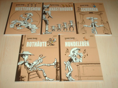 Sammlung komplette lucky luke - lucky,