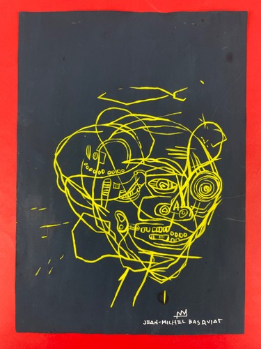 Jean michel basquiat disegno - jean-michel,