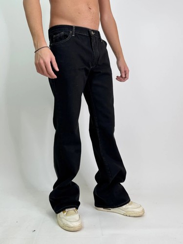 Jeans uomo zampa cotone - a,
