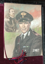 CALENDARIO STORICO ISTITUZIONALE CARABINIERI 1987 RARITÀ
