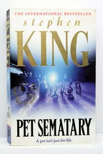 PET SEMATARY STEPHEN KING NEL BESTSELLER LIBRO 44° EDIZIONE UK USATO ML3 71737