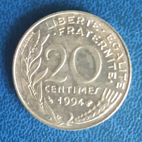 Monete francesi 20 - ,