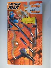 TOYS ACTION MAN NINJA SET WEAPON - ACTION MAN ARMI NINJA SEALED ACTIONMAN