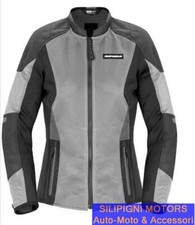 SPIDI  SUPER NET LADY T321 Giacca Moto Estiva Traforata Col 023 Grigio Per Donna