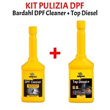 BARDAHL KIT PULIZIA FILTRO ANTIPARTICOLATO: TOP DIESEL + DPF CLEANER DA 250 ML