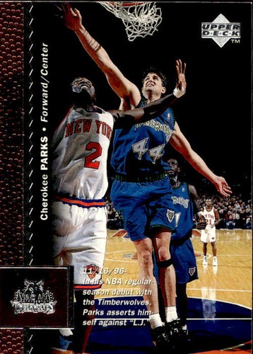 Card nba cherokee parks 1997 - card,