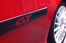 2 adesivi Punto Fiat GT per