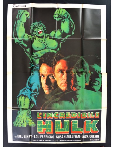 Manifesto incredibile hulk - manifesto, l'incredibile