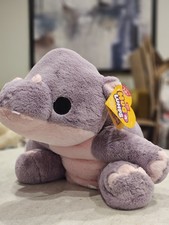 Peluche ippopotamo pesato 30"