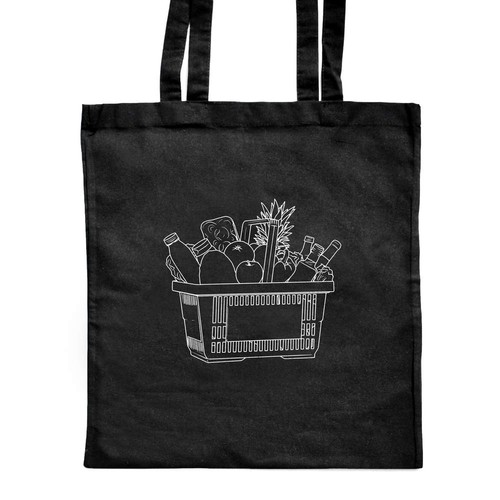 Borsa shopper nera - , classica