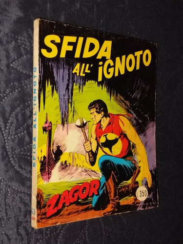 Zagor scritta rossa ristampa - rossa,